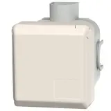 MENNEKES 4972 Capex-SCHUKO-Unterputzsteckdose 16 A, 2-polig+PE, 230 V | perlweiß