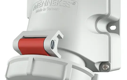 MENNEKES 9142 Wandsteckdose TwinCONTACT 16 A, 5-polig, 400 V