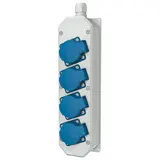 MENNEKES 88678 Steckdosenleiste 4-fach | lichtgrau