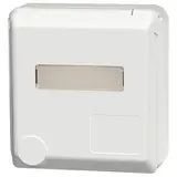 MENNEKES 4237 Cepex-Anbausteckdose 16 A, 5-polig, 400 V, Schriftfeld, Schriftfeld | reinweiß