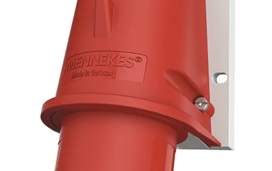 MENNEKES 804 Wandgerätestecker, Befestigung innen/außen 32 A, 5-polig, 400 V