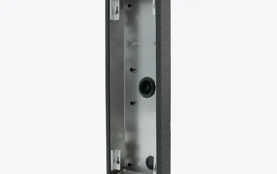 DOORBIRD 423871908 Aufputz-Montagegehäuse für D21x (423871908) für D2104V/D2105V/D2106V | edelstahl pulverbeschichtet seidenmatt