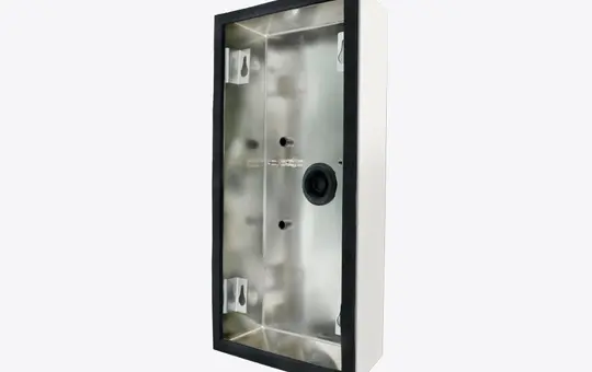 DOORBIRD 423875241 Aufputz-Montagegehäuse für D21x (423875241) für D2101V | verkehrsweiß seidenmatt