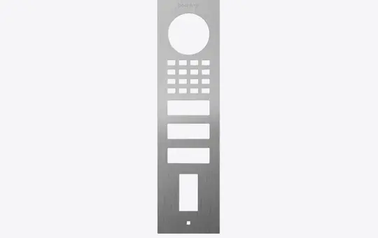 DOORBIRD D1102FV Aufputz Frontblende (423872394) für D1102FV Fingerprint 50 AP | edelstahl V2A gebürstet