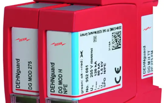 DEHN 952185 Überspannungsableiter Typ 2 2-polig, TT- und TN-S, hohem Ableitvermögen, 275 V