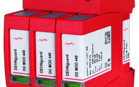 DEHN 952303 Überspannungsableiter Typ 2 3-polig, TN-C, 440 V