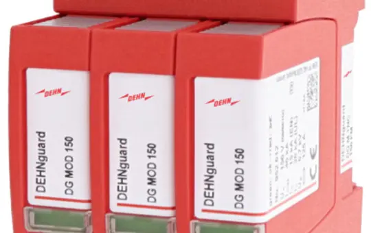 DEHN 952318 Überspannungsableiter Typ 2 3-polig, TN-C, Fernmeldekontakt, 150 V