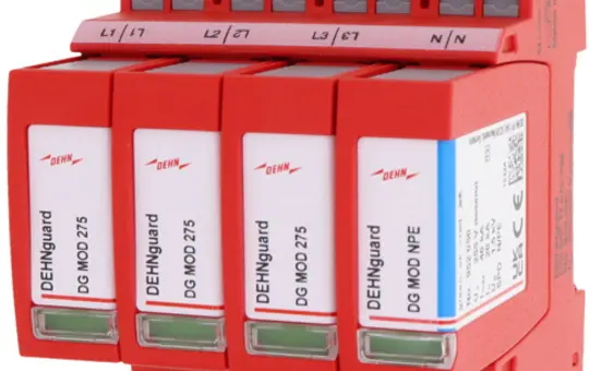 DEHN 942310 DEHNguard Überspannungsableiter Typ 2+3 4-polig, TT+TN-S, 275 V