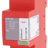DEHN 96120 5DEHNvenCI Kombi-Ableiter Typ 1+2 1-polig, Vorsicherung, Fernmeldekontakt, 255V AC