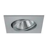 BRUMBERG 12262253 LED-Einbaustrahler SEVEN eckig, 740 lm, 2700K | alu matt