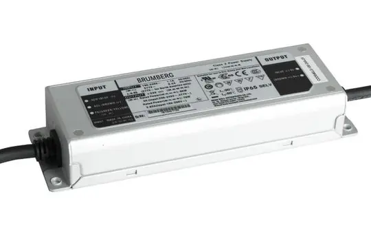 BRUMBERG 17224000 LED-Netzgerät 100 W, 24 V, schaltbar | silber