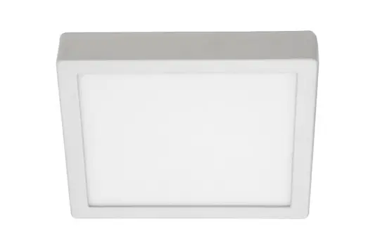 BRUMBERG 12250073 LED-Anbaupanel FLAT37 rund 24 W, 1630 lm, 3000K, 100° | weiß matt