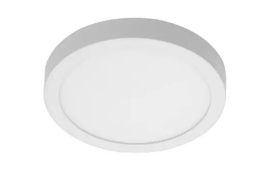 BRUMBERG 12246073 LED-Anbaupanel FLAT37 rund 24 W, 2020 lm, 3000K, 110° | weiß matt