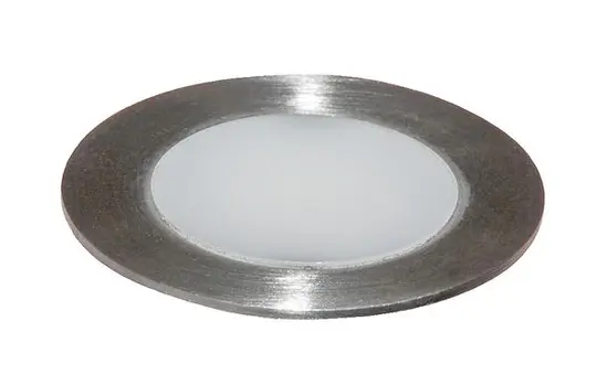 BRUMBERG 14011223 LED-Bodenanbauleuchte JAVA rund, 0,2 W, 3000K | edelstahl matt
