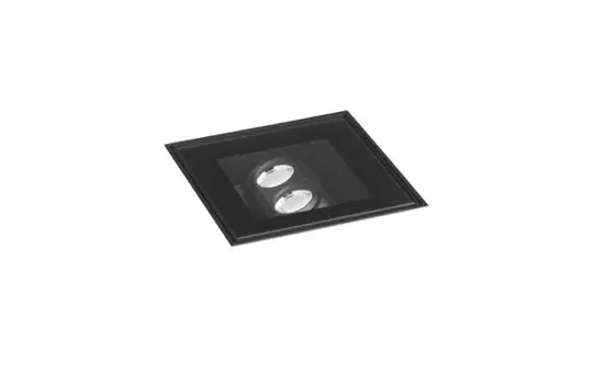 BRUMBERG 14694083 LED-Bodenanbauleuchte LANKO eckig, 4 W, 460 lm, 3000K, 30° | schwarz