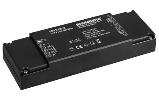BRUMBERG 18154000 LED-Dimmer 12-24 V DC, 1-10 V | schwarz