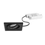 BRUMBERG 39398183 LED-Einbaustrahlerset BB37 Phasenabschnitt dimmbar | strukturschwarz