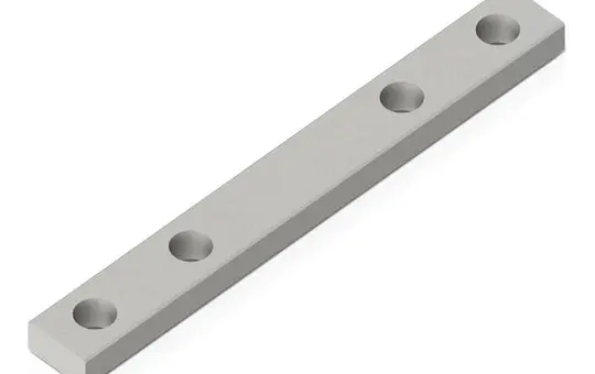 BRUMBERG 53030000 Verbindungsstück Q-FLEX aluminium roh | 50x6 mm