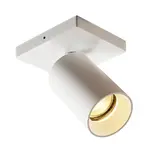 BRUMBERG 57122170 Decken-Anbauleuchte TAGES GU10 rechteckig, 1-fach | strukturweiß | 80 mm