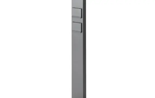 BRUMBERG 60056103 LED-Pollerleuchte ALOR 6 W, 516 lm, 3000K | strukturgraphit | 1000 mm