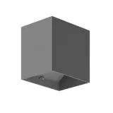BRUMBERG 65142103 LED-Wandanbauleuchte IDAS 2-fach, 12 W, 900 lm, 2950-3050K, 145° | strukturgraphit