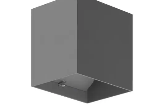 BRUMBERG 65142103 LED-Wandanbauleuchte IDAS 2-fach, 12 W, 900 lm, 2950-3050K, 145° | strukturgraphit