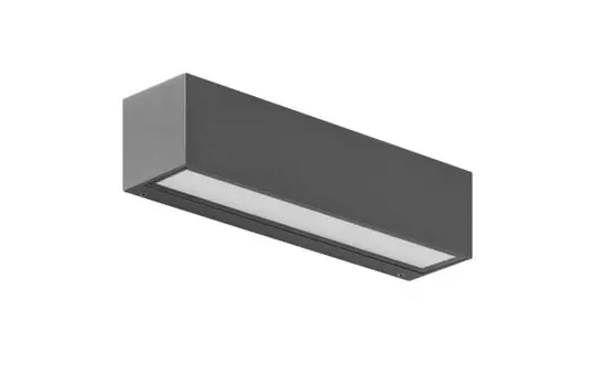 BRUMBERG 65251103 LED-Wandanbauleuchte DARBEE rechteckig, 1-fach, 3 W, 315 lm, 3000K, 120° | strukturgraphit