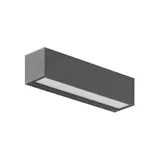 BRUMBERG 65252103 LED-Wandanbauleuchte DARBEE rechteckig, 1-fach, 9 W, 600 lm, 3000K, 120° | strukturgraphit