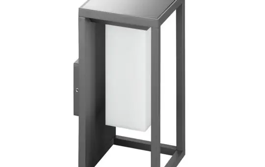 BRUMBERG 65322103 LED-Solarwandanbauleuchte RUBI 2,2 W, 167 lm, 3000K | strukturgraphit