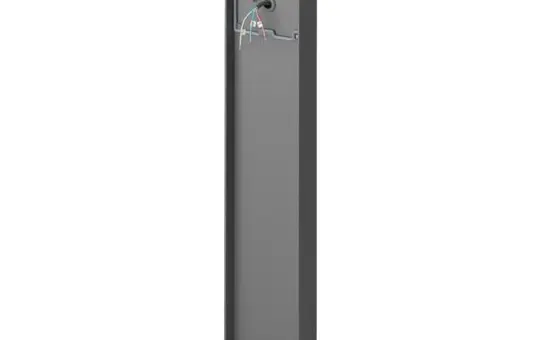 BRUMBERG 81440180 Pollerunterbau MADURA für 60119103 | strukturgraphit | 400 mm