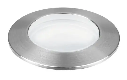 BRUMBERG P3817WW LED-Bodenanbauleuchte AMUND 1 W, 40 lm, 3000K | edelstahl matt