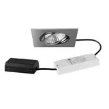 BRUMBERG 41465023 LED-Einbaustrahlerset BB05 DALI dimmbar, Anschlussbox | chrom glänzend