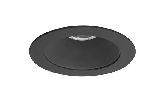 BRUMBERG 40671184DA LED-Einbaudownlight DIOS MINI DALI rund, 9,7 W, 1365 lm, 4000K, 58° | strukturschwarz