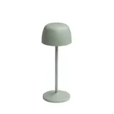 BRUMBERG 65401003SG LED-Akkutischleuchte ROSS 1-fach, 4,8 W, 150 lm | struktursalbeigrün | 270 mm