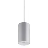 BRUMBERG 88884163DA LED-Pendelleuchte TRAXX MAXI DALI, 28 W, 3710 lm, 3000K, 40° | struktursilber