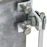 DEHN 372210 Anschlussklemme für Stahlträger waagrecht mit Klemmbock | 3-18 mm