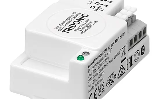 TRIDONIC 28003939 CASAMBI-Einbau-Bewegungsmelder HF längs | 5 m