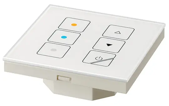 TRIDONIC 28001990 DALI-Tastsensor Glas Touch Tunable White | weiß