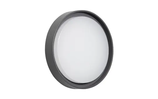 DOTLUX 4747-030120 LED-Wandleuchte WALL round, 14 W, 3000 K | anthrazit