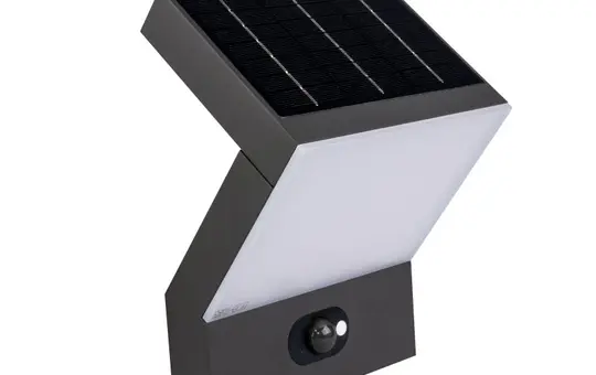 DOTLUX 4965-030120 LED-Solar-Wandleuchte FLASH 3,5 W, 3000 K | grau