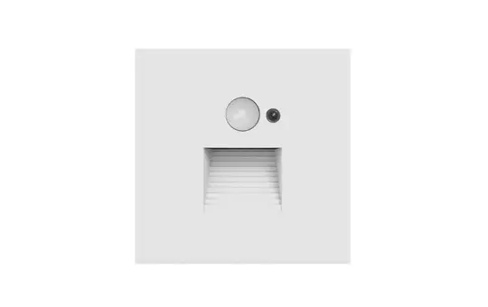 DOTLUX 6662-030080 LED-Wandeinbauleuchte EASYSTAIR 1,5 W, 3000 K, Bewegungsmelder | weiß