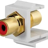 RUTENBECK 17000606 Kommunikationsadapter KMK-Cinch Cinch-Buchse | rot