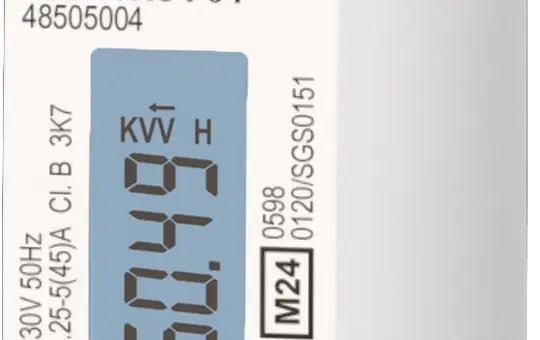 SOCOMEC 48505004 Wirkenergiezähler 1-phasig, 45 A, RTU