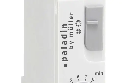 MÜLLER 284 250 Treppenlichtzeitschalter Paladin mit Ausschaltvorwarnung