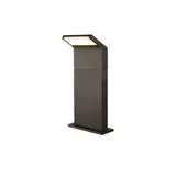 SLV 1008725 Outdoor Stehleuchte POLE 45 ORDI II eckig, 9,5 W, 2200/3000 K | schwarz