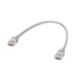 UBIQUITI UniFi Etherlighting-Patchkabel 0.15M-W Cat. 6 | weiß | 0,15 m