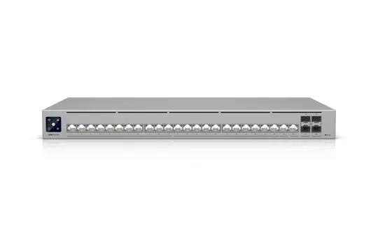 UBIQUITI UniFi USW-Pro-HD-24 Netzwerkswitch (10 GbE) 24-Port, 4xSFP+