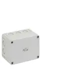 SPELSBERG TK PC 1309-8-m Leergehäuse TK 130x94x81 mm, Polycarbonat, Ausschlagmembranen | grau