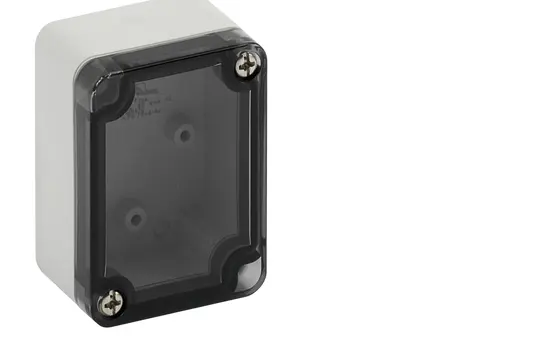 SPELSBERG TK PC 75-4-to Leergehäuse TK 65x50x35 mm, Polycarbonat | grau/transparent
