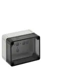 SPELSBERG TK PS 1309-8-to Leergehäuse TK 130x94x81 mm, Polycarbonat | grau/transparent